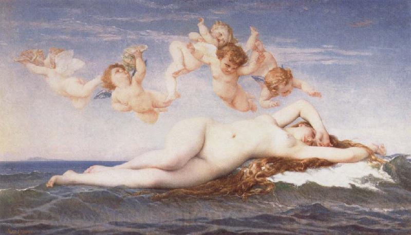 Alexandre  Cabanel The Birth of Venus France oil painting art